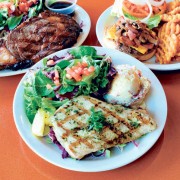 Garlic Ahi ($10.99 for lunch; $12.99 for dinner)