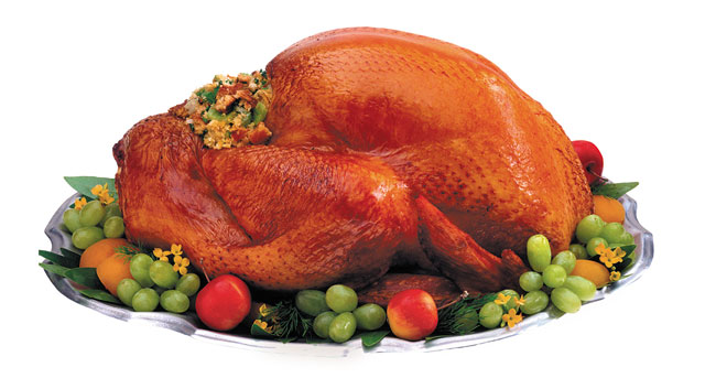 Feast on hot roasted turkey as part of Pacific Beach's Gourmet Holiday Feast On The Run meal. Photo courtesy of Pacific Beach Waikiki Hotel