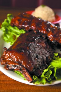 Big City Diner's Baby Back Ribs with Famous Guava-BBQ Sauce (Big Slab $22.99)