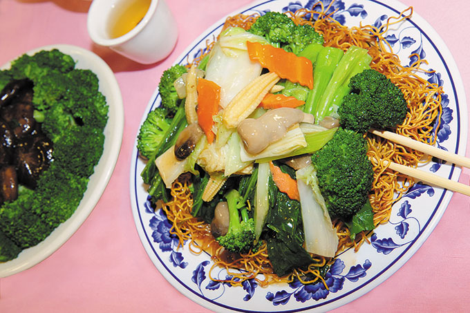 Mixed Vegetable Chow Mein ($9.95)