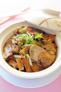 Hung Won's Lamb Stew with Bean Curd ($13.95)