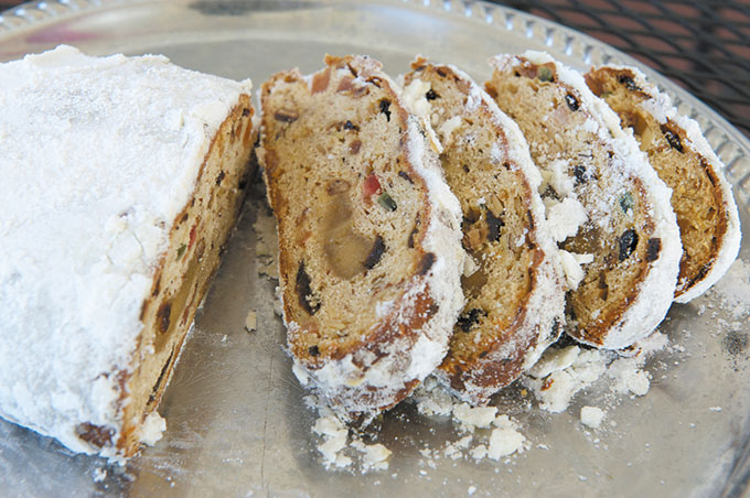Cake Work's Christmas Stollen ($17.50 for a 10-ounce loaf, $29.95 for 20 ounces)