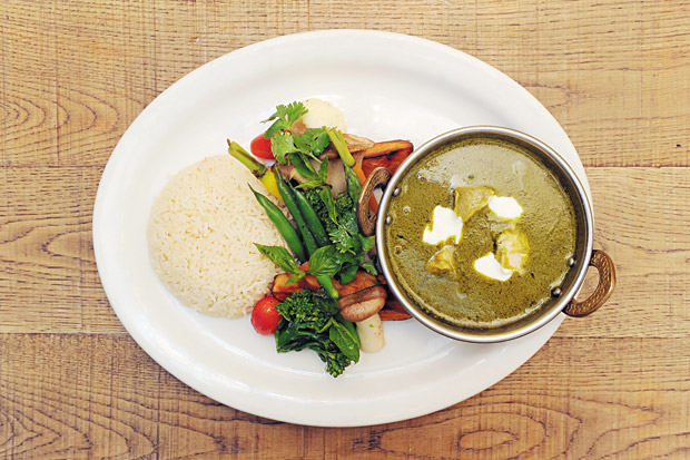 Organic Coconut Green Curry ($16)