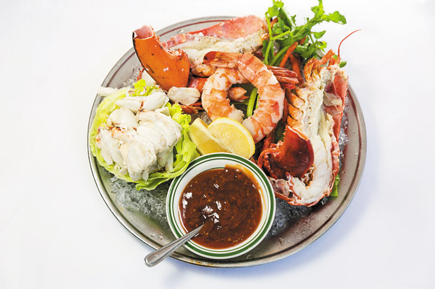 Seafood Platter ($34.95)