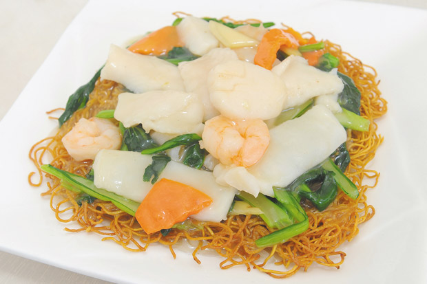 Seafood Fried Noodle ($7.99 special, usually $9.99) L. Tabudlo photo