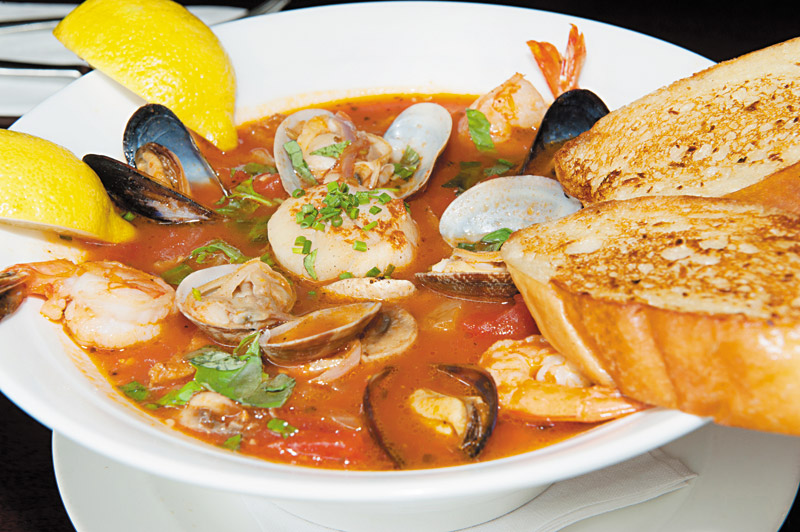 Cioppino ($23 during dinner; add pasta for $1) N. WALKER PHOTO