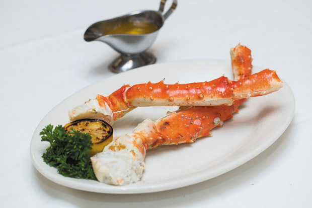 Alaskan King Crab Legs (market price, by the pound) A. CONSILLIO PHOTO  