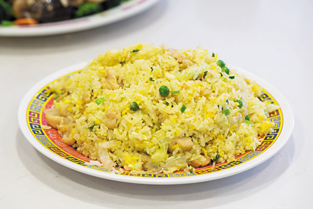 Salted Fish with Diced Chicken Fried Rice ($6.95)