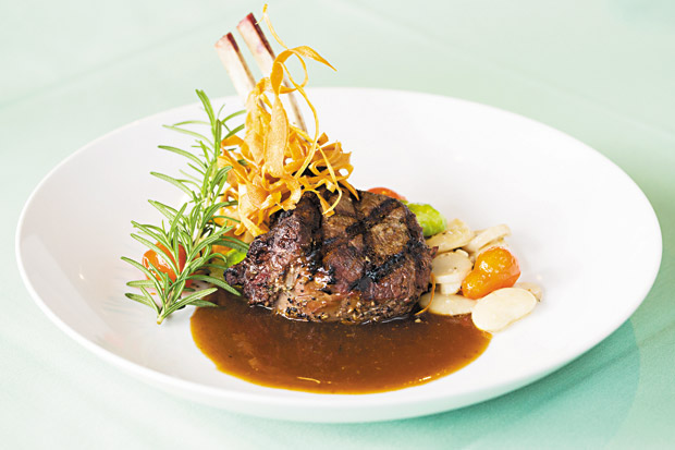 Grilled Rosemary Garlic Maui Nui Venison ($30 small, $49 large)