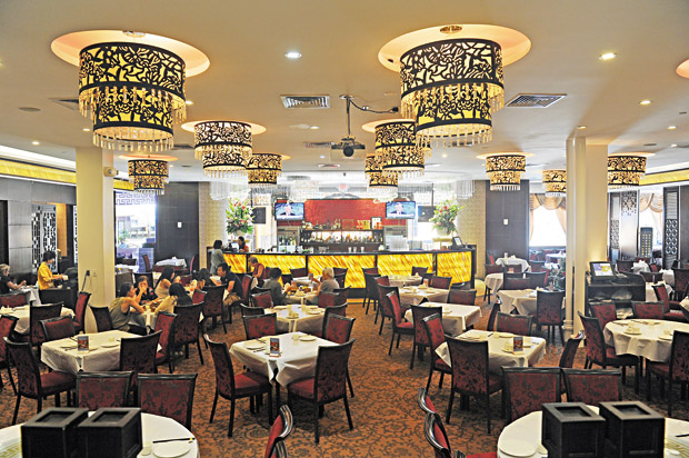 The restaurant's chic decor matches its high-quality menu.  L. Tabudlo photo