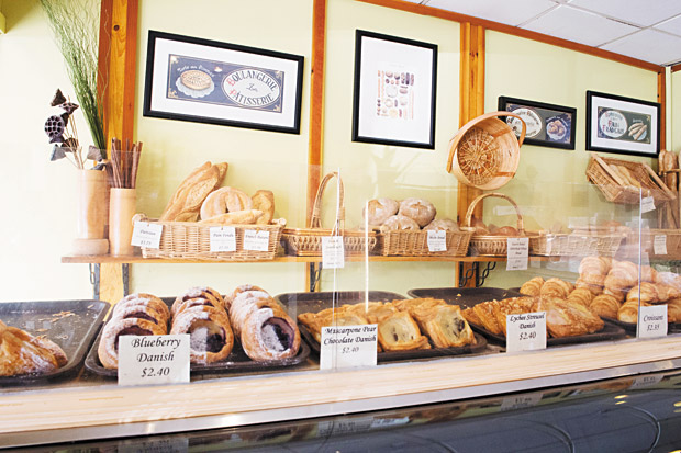 Fendu is home to a wide assortment of baked goods. 