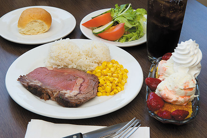 Prime Rib Mother's Day Special ($24.50 at dine-in restaurant only)