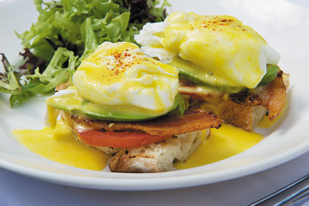 Eggs Benedict (part of Il Lupino's breakfast sampler, $14.95)