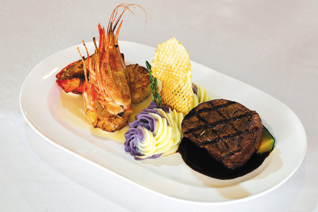 Seafood Grill and Filet Mignon ($48) Anthony Consillio photo