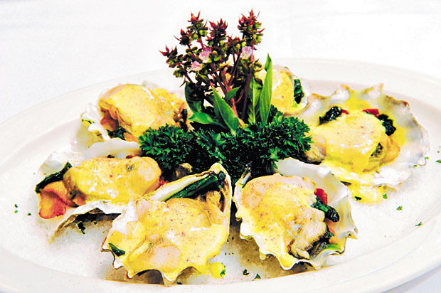 Hy's Oysters Rockefeller ($22). FILE PHOTO