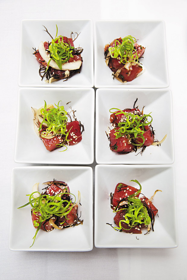 Ahi Poke (part of banqueting/catering options)