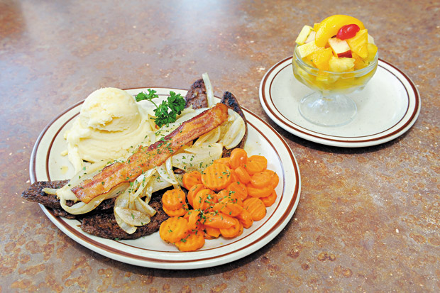 Wailana Coffee House's Tender Beef Liver Dish ($13.95) LAWRENCE TABUDLO PHOTO 