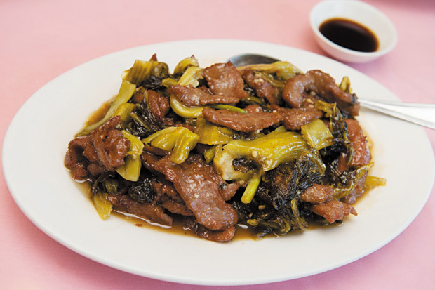 Beef with Sweet Sour Cabbage ($11.95)