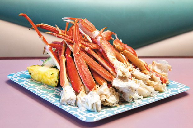 Snow Crab is one of Makino Chaya's most popular buffet items. A. CONSILLIO PHOTO  