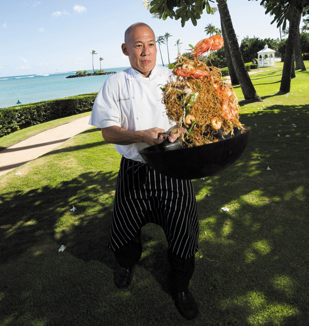 Executive chef Wayne Hirabayashi 