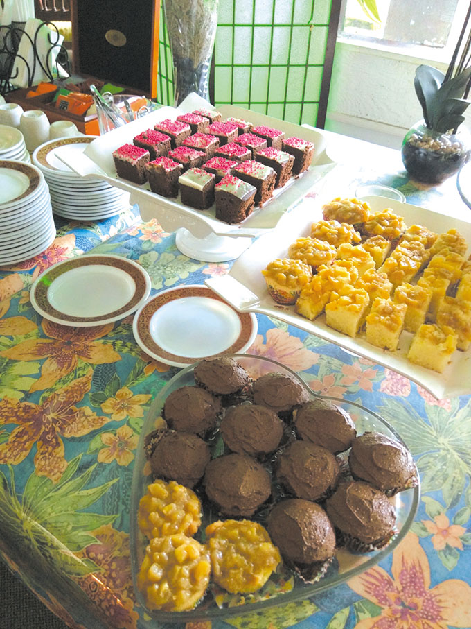 An assortment of desserts are available on the buffet line. Photo courtesy of Treetops Restaurant
