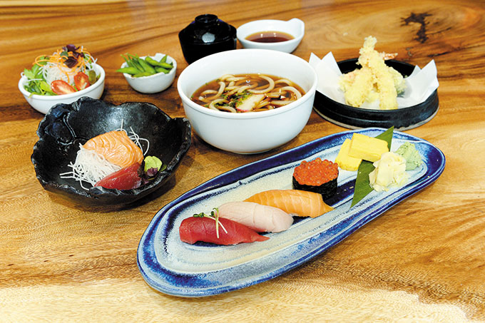Sushi Teishoku ($19.95 during Senior Tuesday, regularly $29.95)