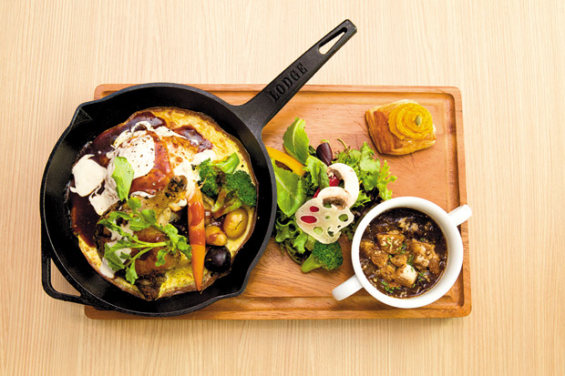 Duck Omelet Rice ($35) PHOTO COURTESY OF CAFE LANI 