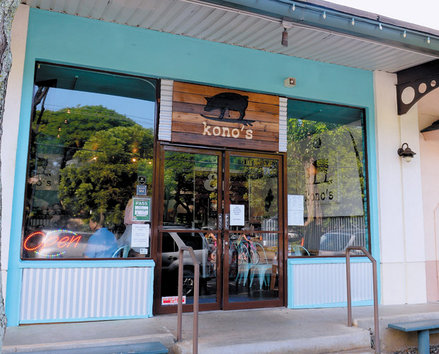 Kono's new Kailua eatery