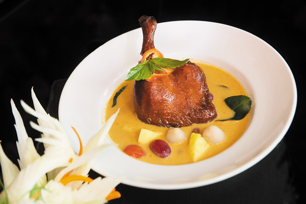 Red Curry Roast Duck ($37) 