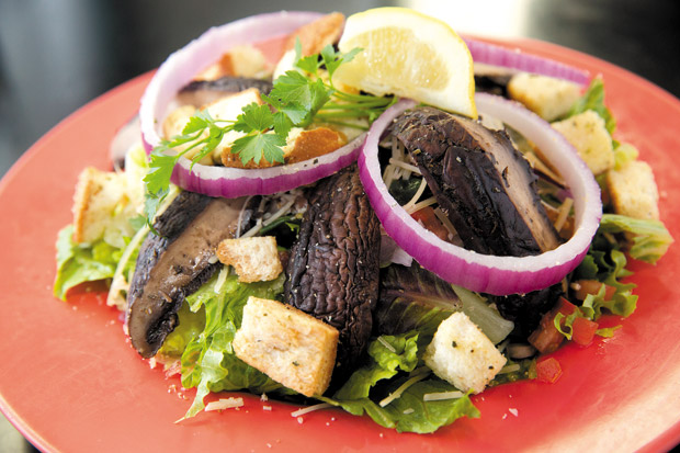 Big City Diner's Fire-Roasted Portobello Mushroom Salad ($12.49)