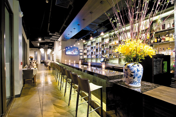 Enjoy happy hour in the bar area of Chef Chai, located on Kapiolani Boulevard. File photos