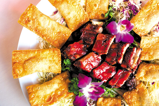 Honey Glazed Spare Ribs and Crispy Gau Gee are among the most popular menu items. A. CONSILLIO PHOTO 