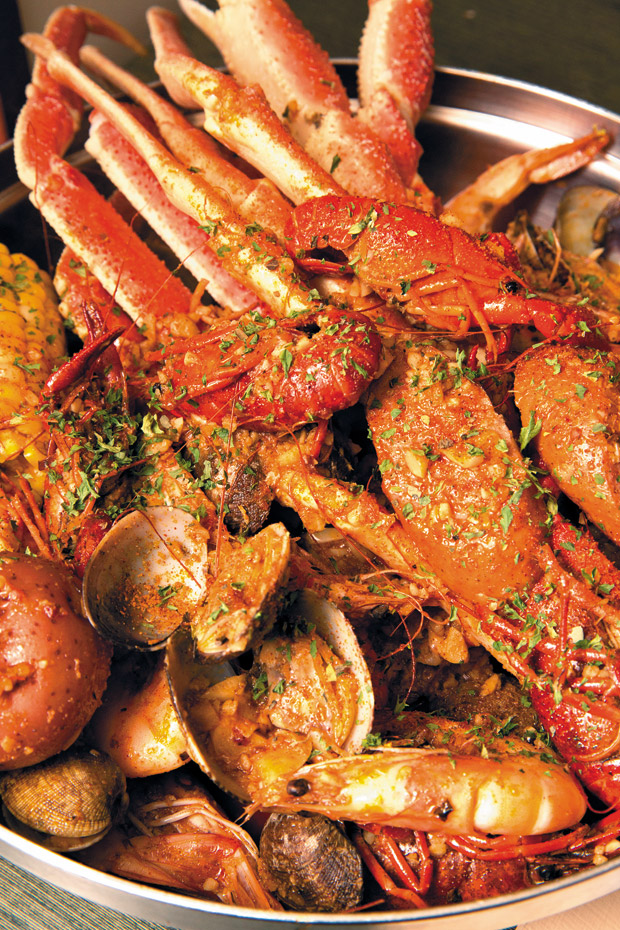 Eatery offers Southern take on seafood - Crab Bucket - Dining Out