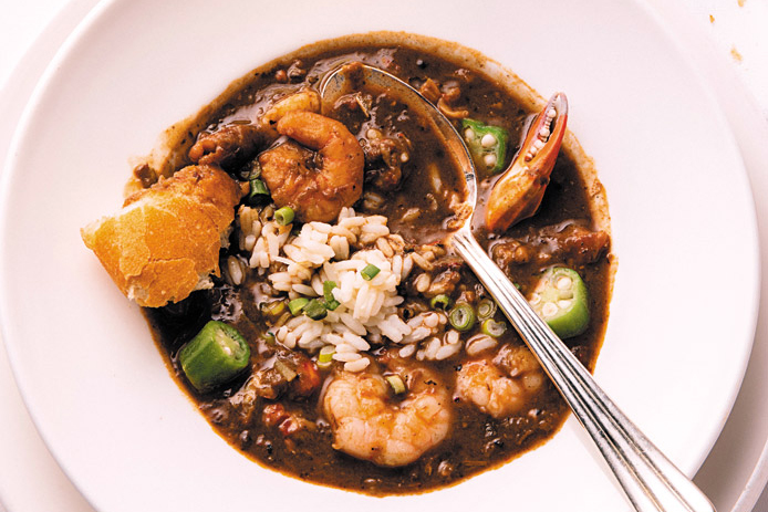 Gumbo with gusto | | Dining Out